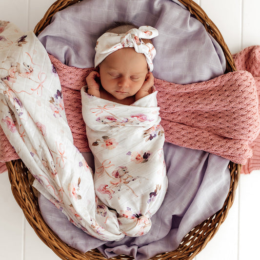 Snuggle Hunny - Carousel Organic Muslin Wrap