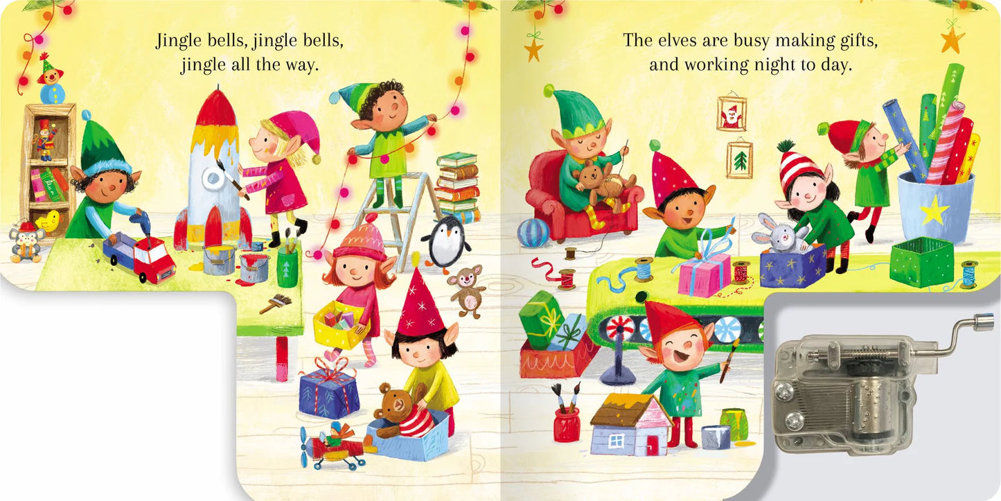 Lake Press - Wind-Up Music Box Book - Jingle Bells