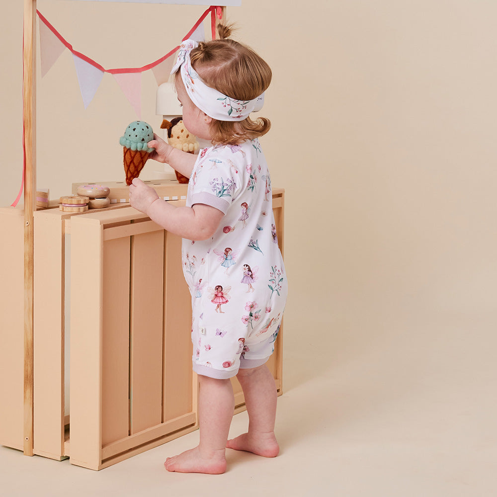 Snuggle Hunny - Fairy Garden Organic Snuggle Shortie