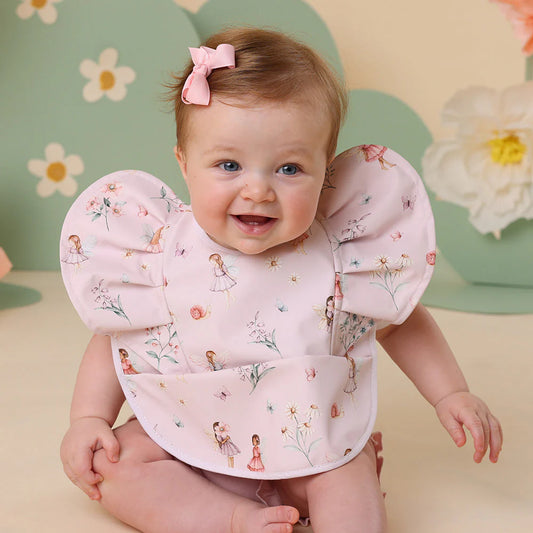 Snuggle Hunny Kids- Mermaid Frill Waterproof Bib