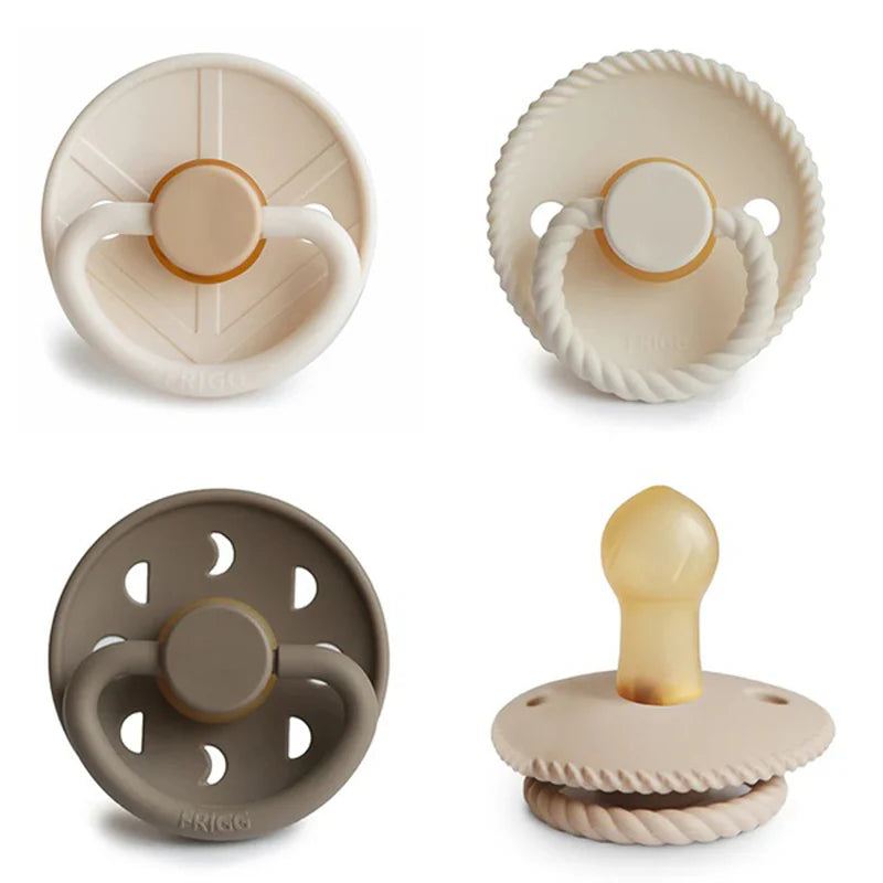 Frigg - Crystal Sparkle Pacifier 4 Pack Latex