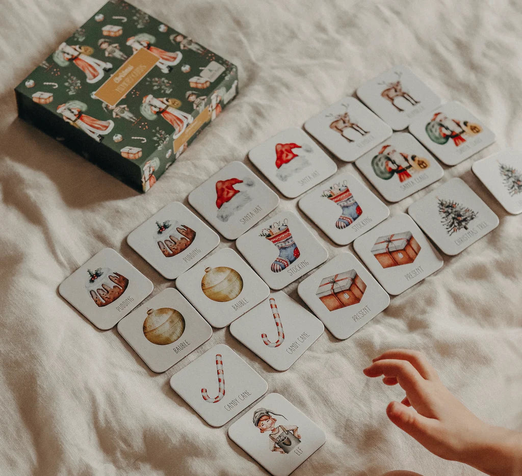 Modern Monty- Christmas Memory Card Game