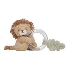 Little Dutch - Safari Friends Ring Rattle Lion