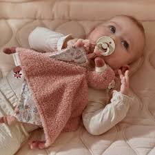 Little Dutch - Safari Friends Cuddle Cloth Flamingo