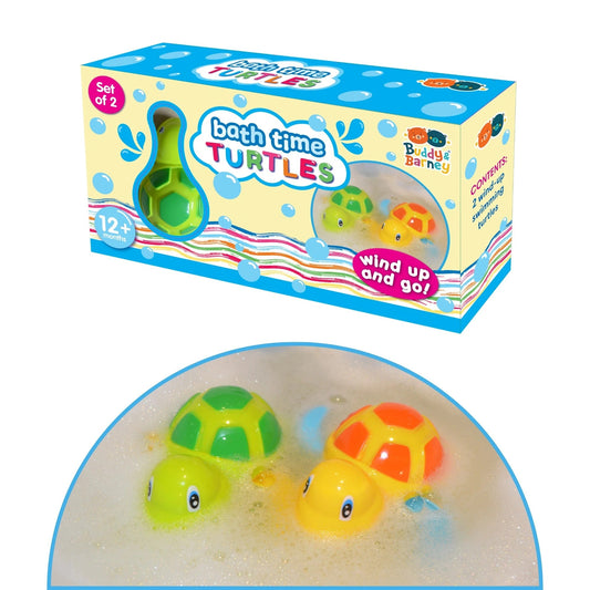 Buddy & Barney - Bath Time Swimming Turtles