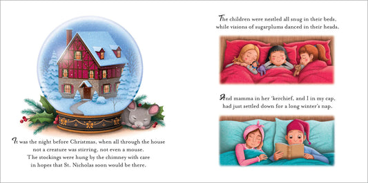 Lake Press - Story Time - Padded Board Book - The Night Before Christmas