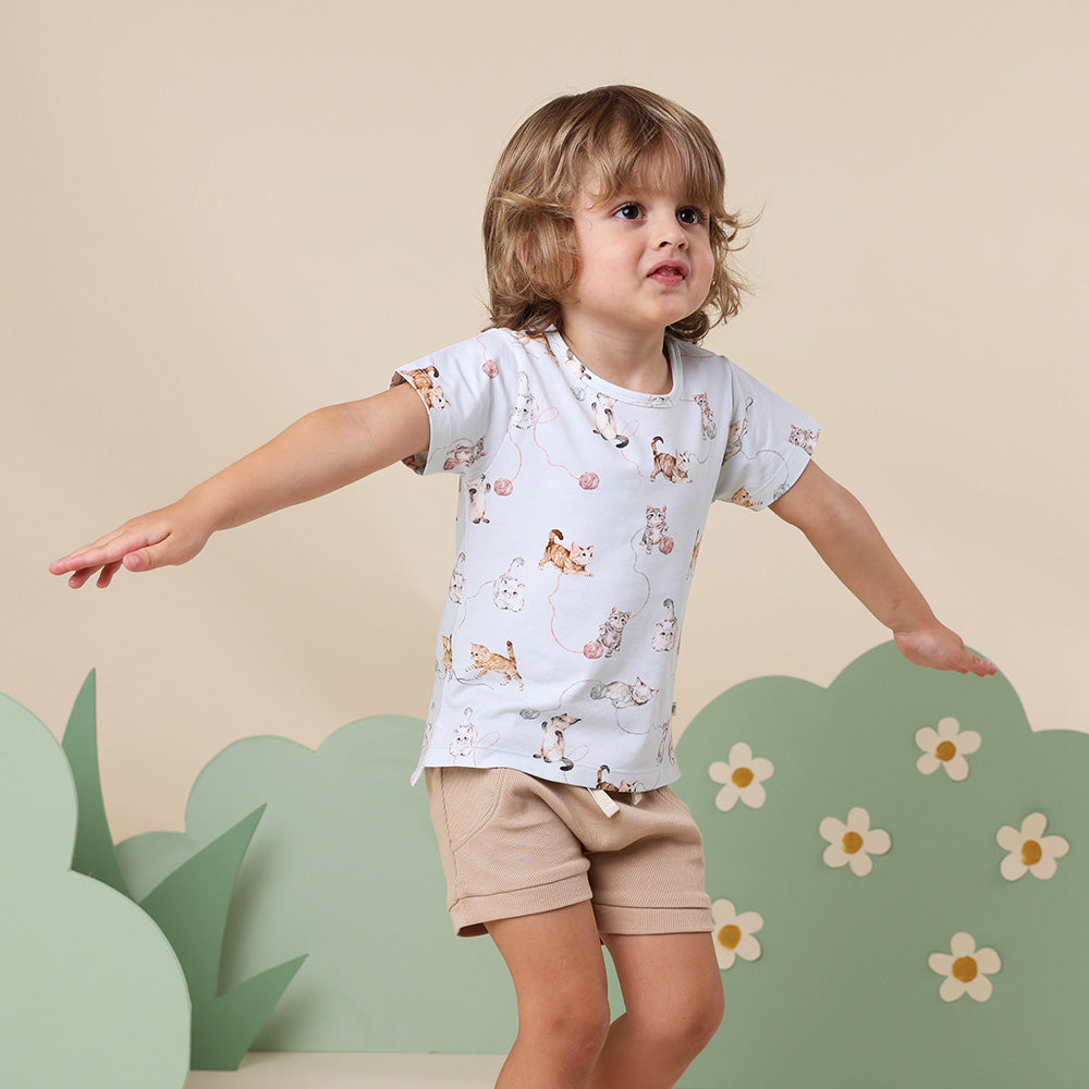 Snuggle Hunny - Pebble Organic Shorts