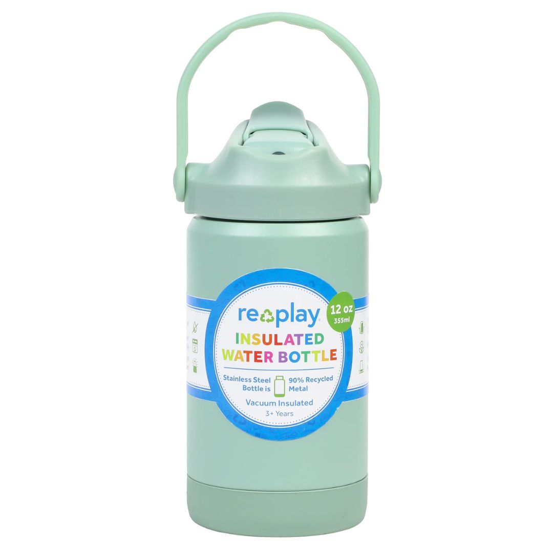 Re-Play- Sage Insulated Water Bottle 355mL