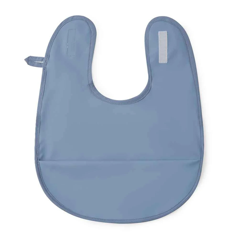 Snuggle Hunny Kids - Sky Blue Waterproof Bib