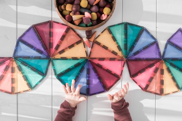 Connetix Tiles-202 Piece Pastel Mega Pack