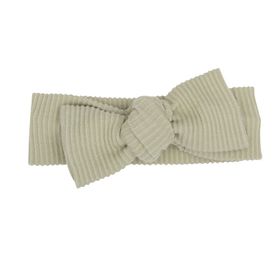 Basic Label Co- Ribbed Headband -Pistachio