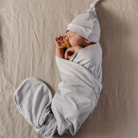 Snuggle Hunny - Alaska Jersey Wrap & Beanie Set