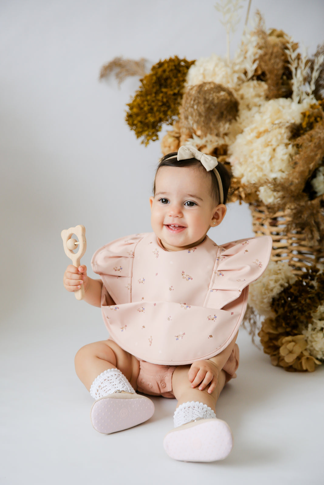 Snuggle Hunny Kids - Posy Ruffle Waterproof Bib