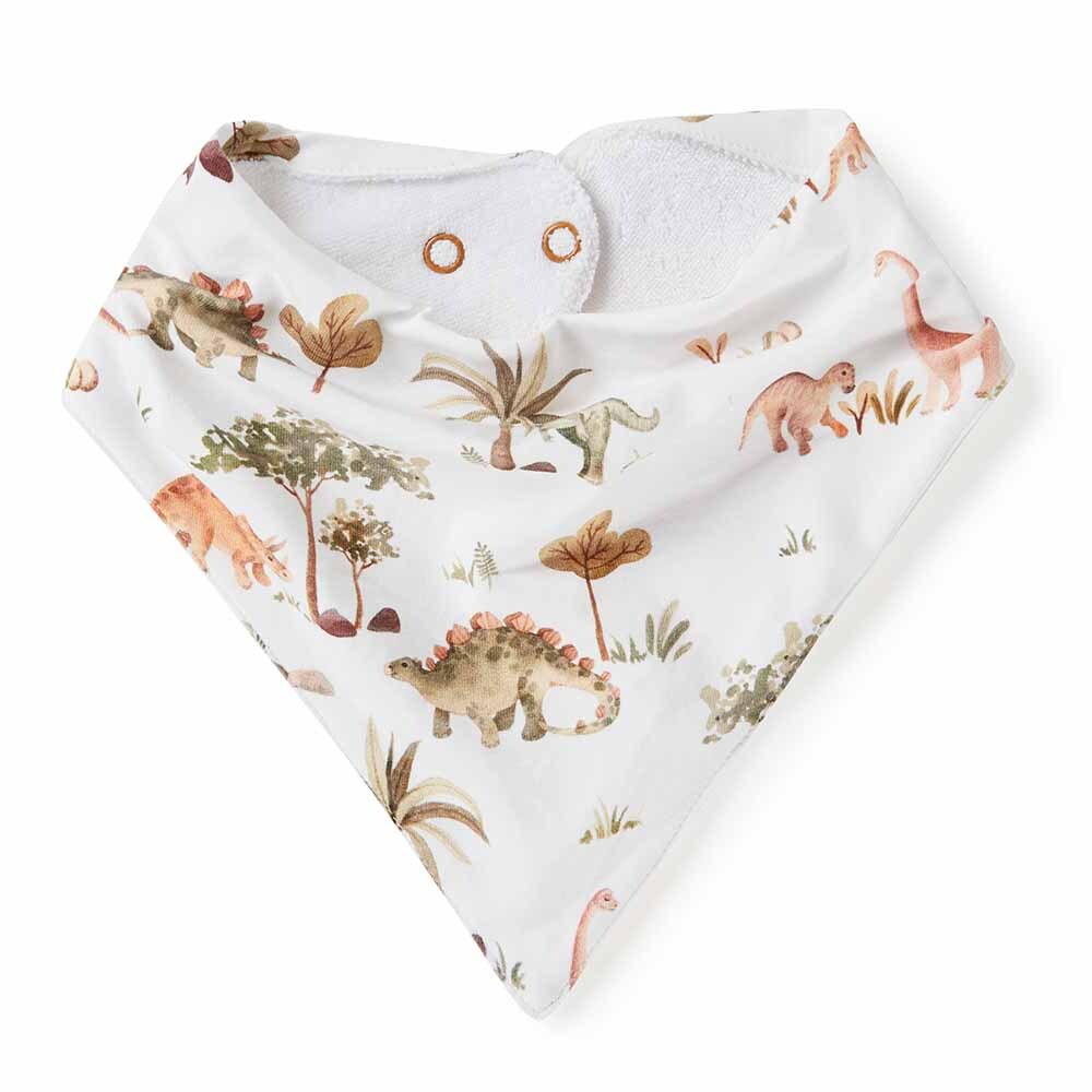 Snuggle Hunny Kids- Dino Dribble Bib
