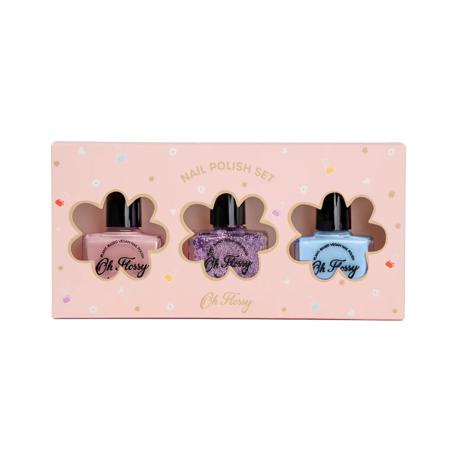 Oh Flossy- Story Time Vegan Non-Toxic Nail Polish Set
