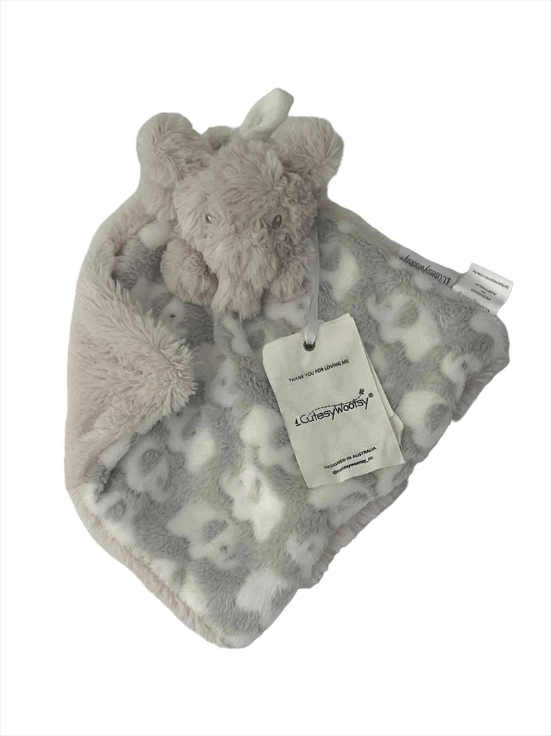 Cutesy Wootsy Mini Comforter- Ocean Elephant