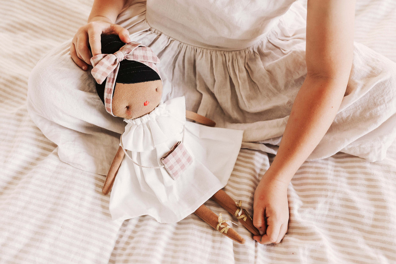 Alimrose- Piper Doll- 43cm Ivory