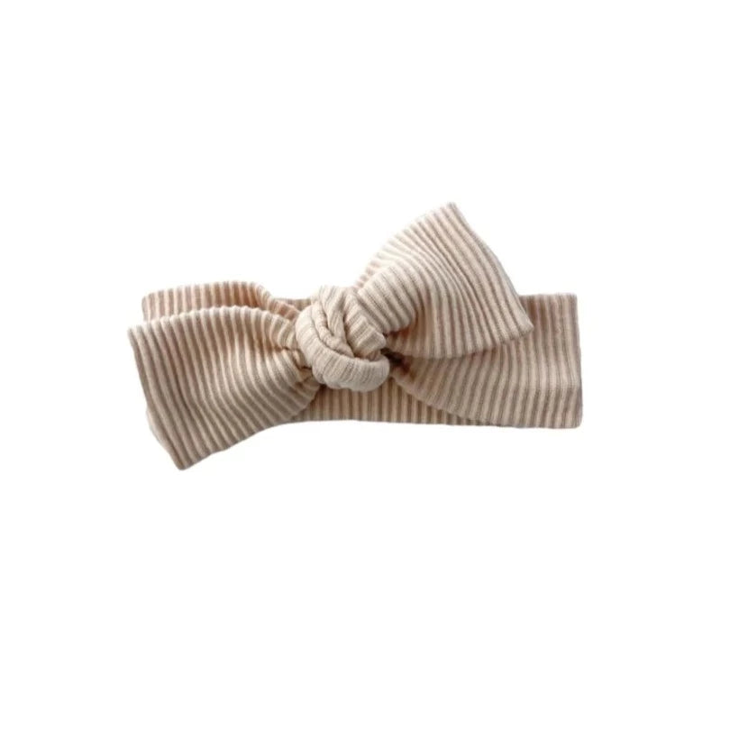 Basic Label Co- Ribbed Headband -Creme