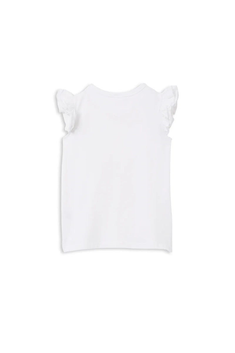 Milky Clothing - White Frill Top