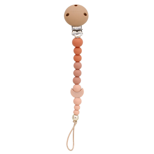 Nature Bubz - Rust Crescent Moon Dummy Clip