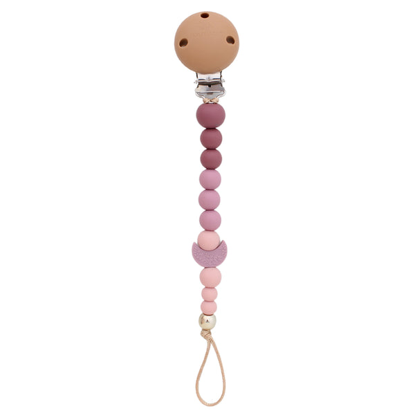 Nature Bubz - Lilac Crescent Moon Dummy Clip