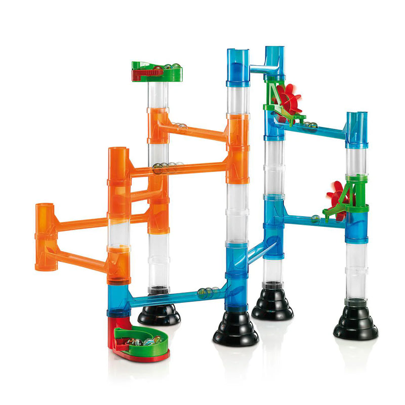 Quercetti- Migoga Transparent- Clear Marble Run