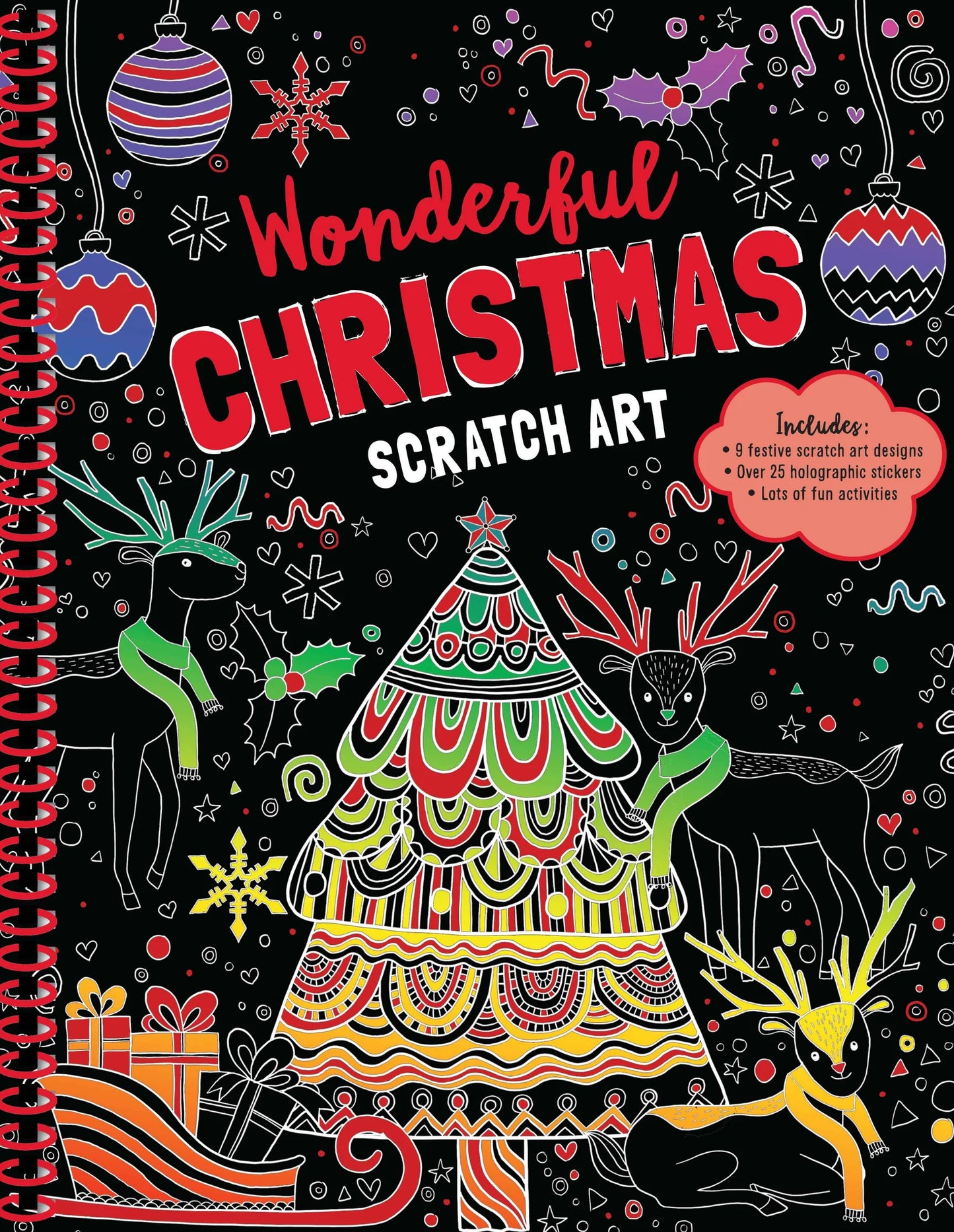 Lake Press - Scratch Art - Wonderful Christmas