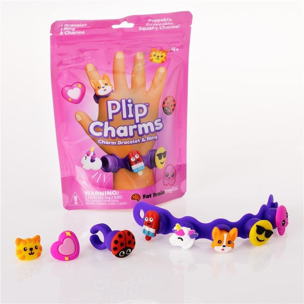 Plip Charms Pink Braclet