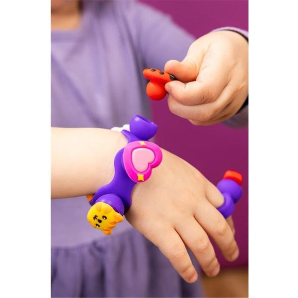 Plip Charms Pink Braclet