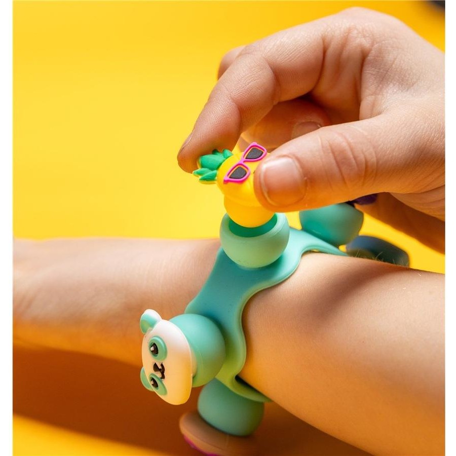 Plip Charms Teal Braclet