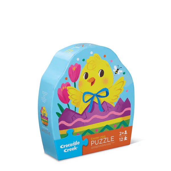 Crocodile Creek- Easter  Egg-Mini Puzzle- 12 Piece