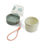 Done by Deer -Sage 2-Way Snack Container Birdie