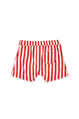 Milky Clothing - Red Stripe Baby Short