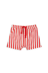 Milky Clothing - Red Stripe Baby Short