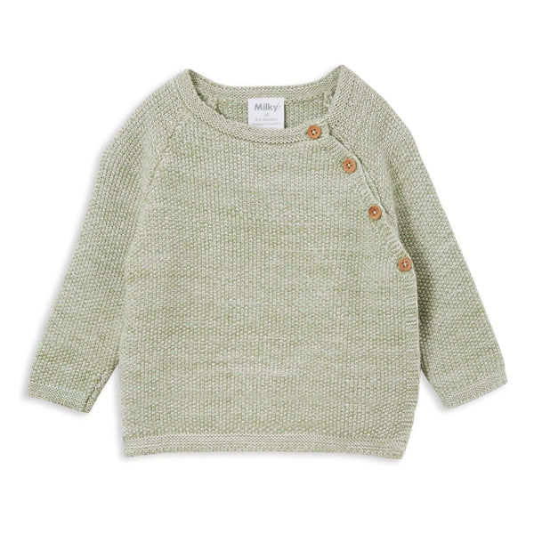 Milky Clothing - Olive Knit Baby Knit