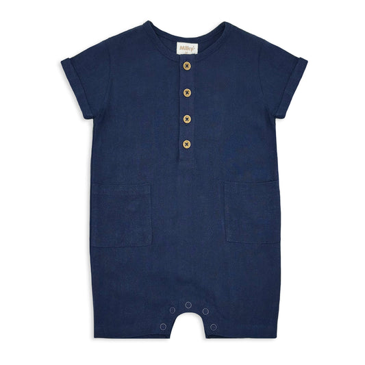 Milky Clothing - Linen Romper