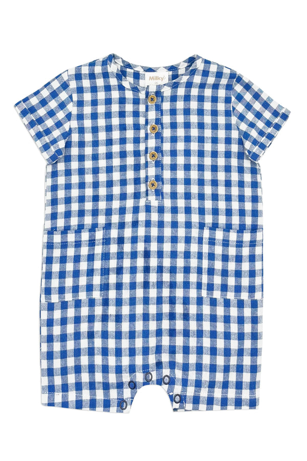 Milky Clothing - Check Romper