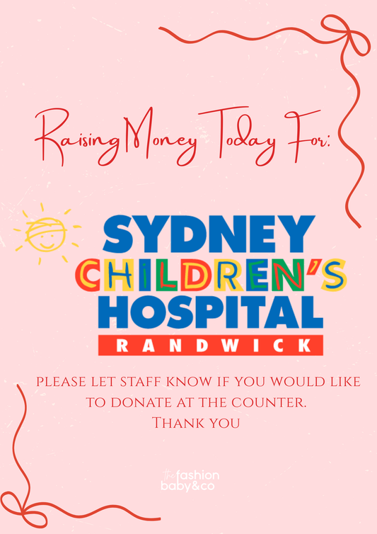 DONATION TO SYDNEY CHILDREN'S HOSPITAL