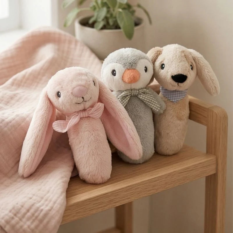 All4Ella- Baby Rattle- Dog