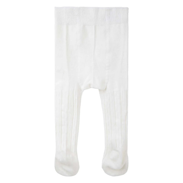 Designer Kidz - Cream Baby Cable Knit Tights