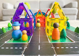 Learn and Grow Toys - Magnetic Tile Topper - Road Pack (40 Piece)