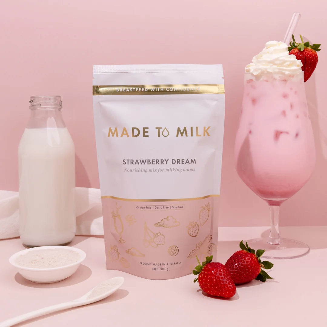 Made To Milk- Strawberry Dream Lactation Drink