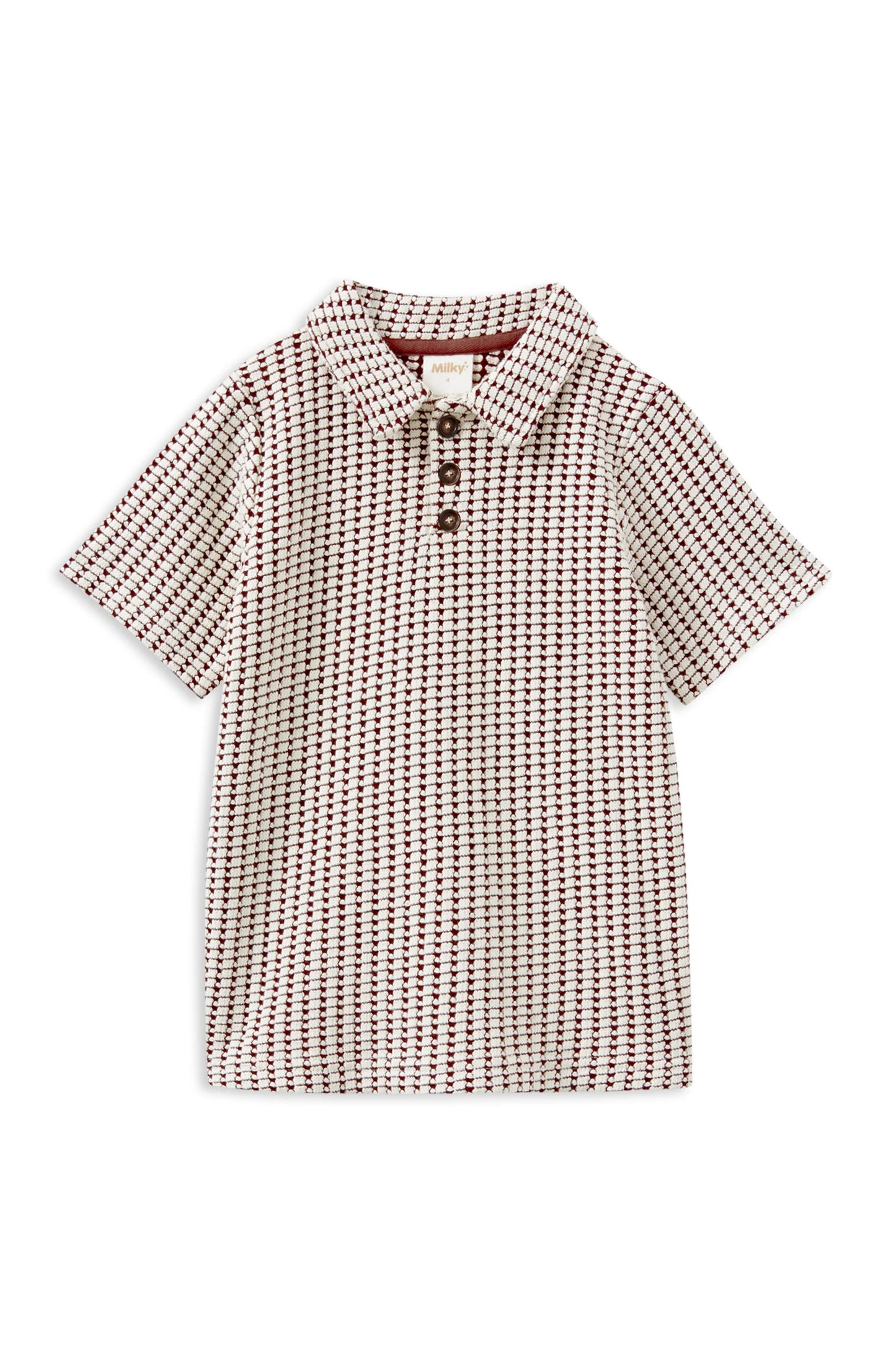 Milky Clothing - Chocolate Knit Polo