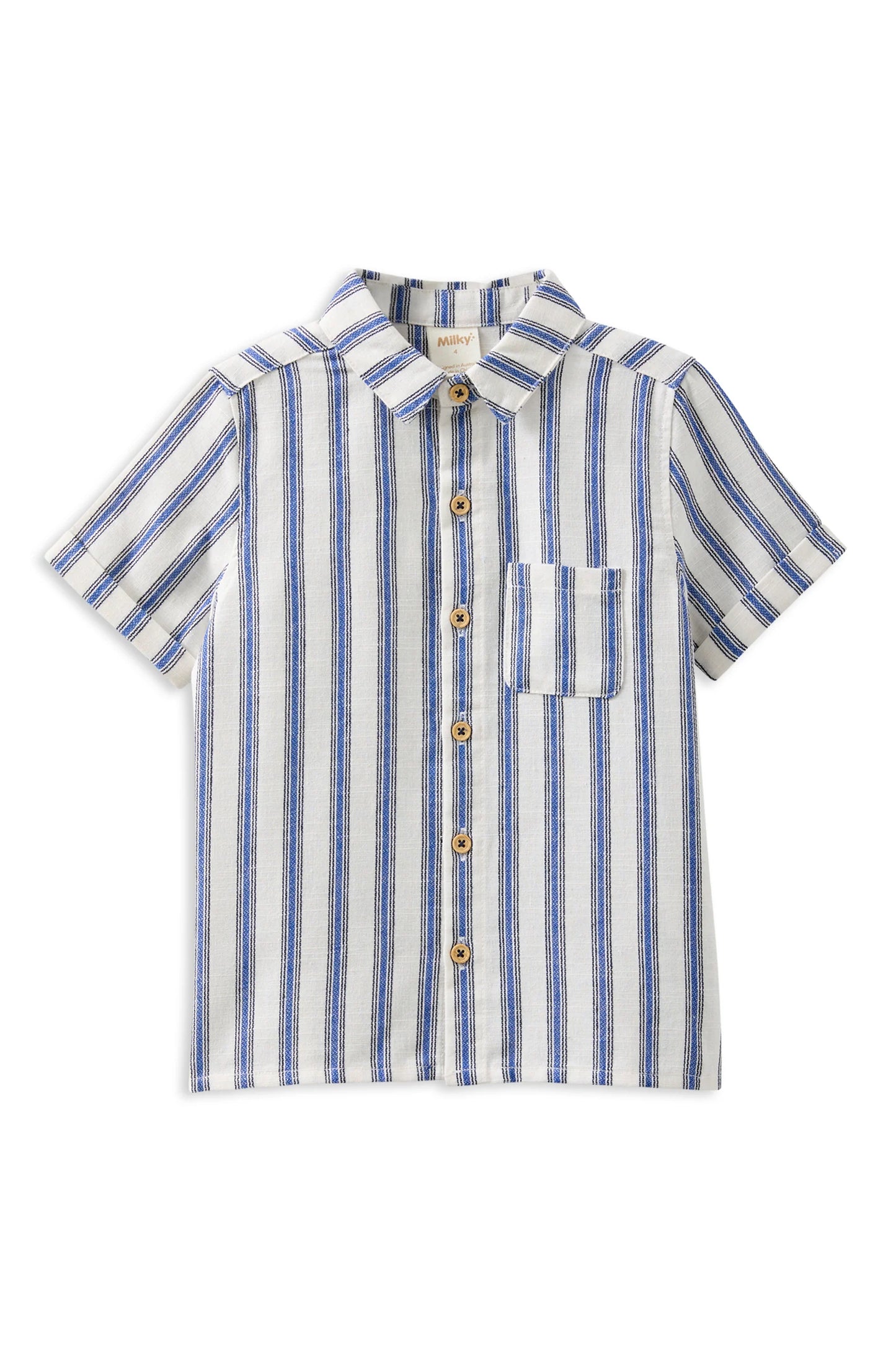 Milky Clothing - Stripe Linen Set