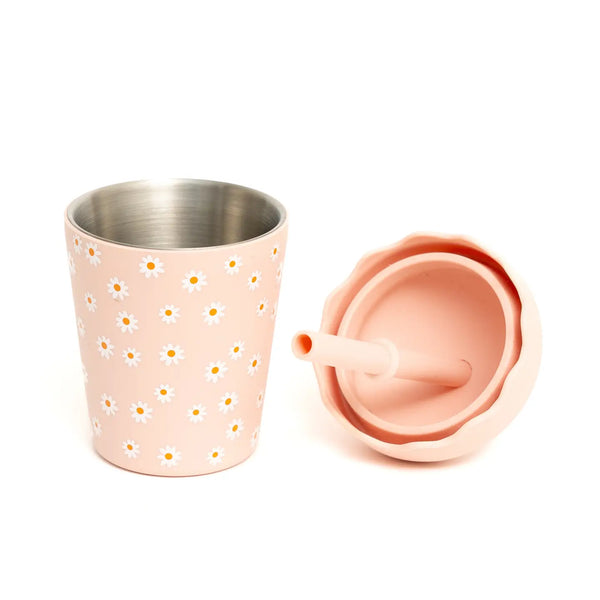 Chino Club-Pink Daisy Smoothie Cup