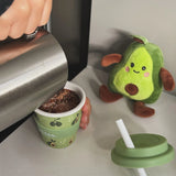 Little Lattes- Avocado Delight Babycino Cup & Straw 120mL