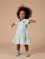 Goldie + Ace - Tully Daisy Tiered Pinafore Dress