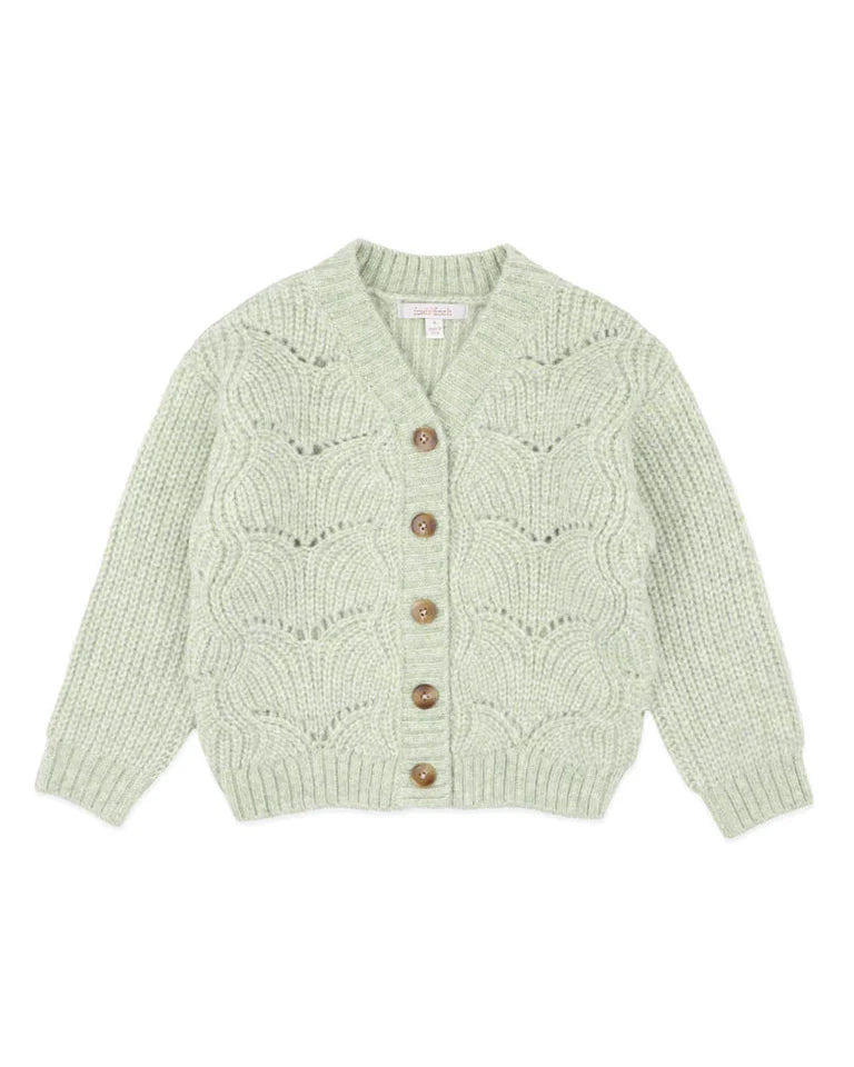 Fox & Finch Orchard Bloom Pointelle Cardigan