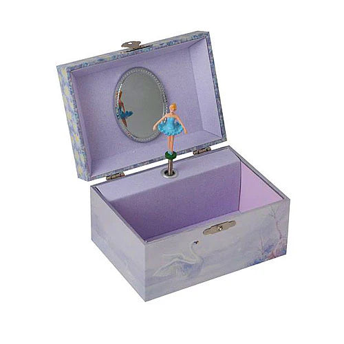 Musical Jewellery Box- Ballerina Swan