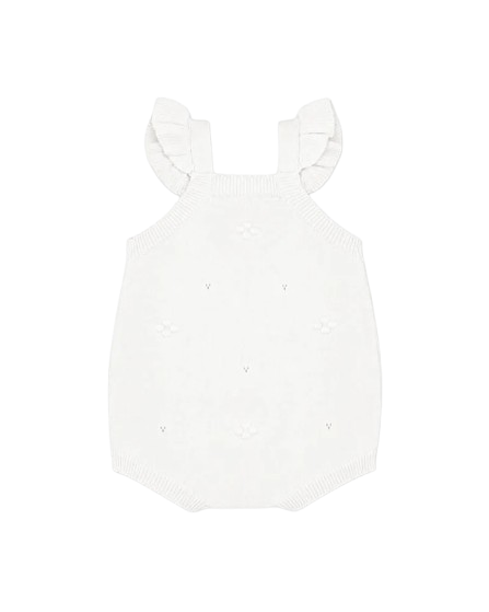 Bebe - Organic Cloud Bobble Knit Bodysuit